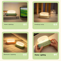 Lámpara De Noche Creativa USB Recargable LED Para Toaster Mesa Regalo De Cumpleaños Para Dormitorio De Bebé Decoración De Vacaciones - details 13