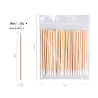 100 Pcs Limpieza De Teléfonos Móviles Ultrafinos De Algodón Con Punta Pequeña Para Puerto De Carga Y Auriculares Herramienta De Limpieza Para Huawei Samsung - details 5
