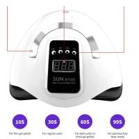 Lámpara Profesional Para Secado De Uñas SUN X11 MAX 280W Máquina De Secado De Esmalte Gel UV LED Con Sensor Automático Para Manicura - details 7