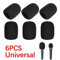 XIKCU 6pcs Funda Para Micrófono De Espuma De Alta Densidad 1.57In Para La Mayoría De Los Micrófonos Estándar Uso En Cantidades De Conferencias Y KTV - details 0