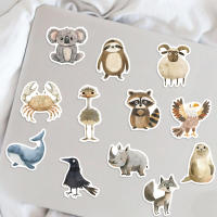 50pcs Pegatinas De Animales Para Niños Lindas Pinturas De Libros Decoración Aesthetic Para Equipaje Y Patineta Juguete De Graffiti Para Niñas Y Niños - details 2