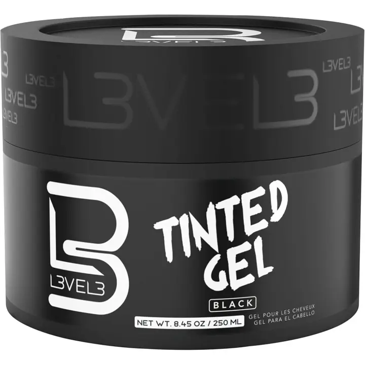 L3VEL3 Tinte en Gel para Cabello Negro – Fijación Fuerte 24H, Cubre Canas al Instante, Brillo y Volumen Diario. - 1