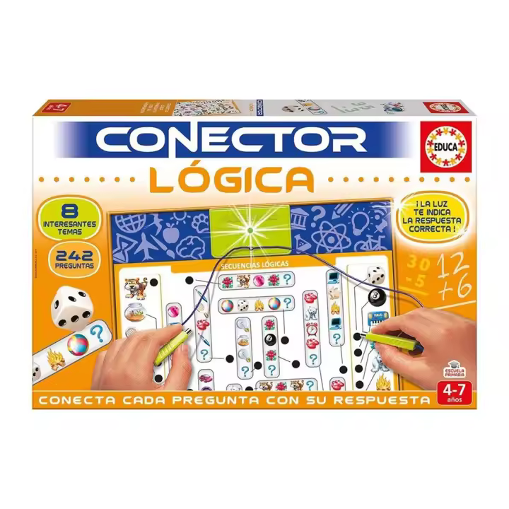 Educa Borras Juego De Mesa De Conectores Lógicos - 1
