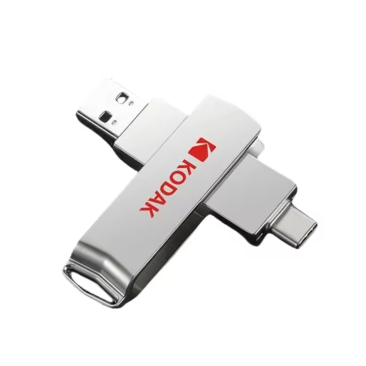 KODAK Pendrive SSD USB3.0 Metal U Disk 128GB 256GB 512GB 1TB Resistente Al Agua Mini Memoria Stick Para Móvil Laptop Desktop - 1