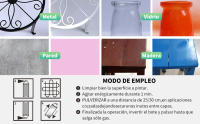Spsil Pintura Spray 400ml, Spray Acrílico para Metal/Madera/Plástico, Envío desde España - details 1