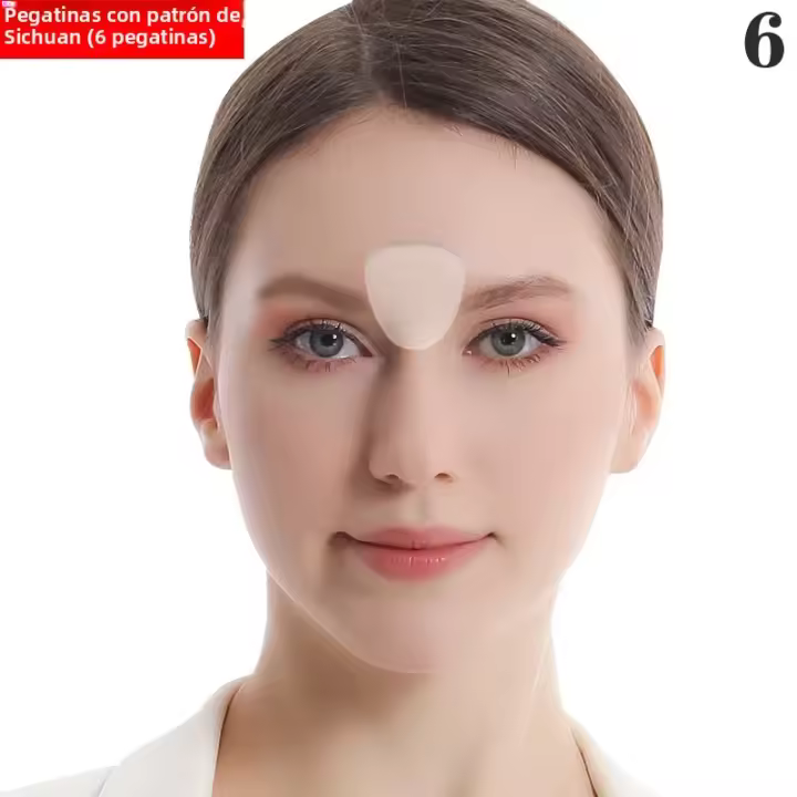Parche De Silicone Reutilizable Para Rostro Y Cuello Eliminación De Arrugas Parche Facial Elevador De Piel Anti-Edad Herramientas De Belleza - 1