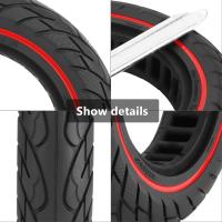 FGNS.Rueda Maciza para Patinete Eléctrico 8.5Pulgadas,Neumáticos de 8.5*2.0 Alta Elasticidad,Rueda de Repuesto Antipinchazos delantero/trasero Compatible con Xiaomi M365,1S,Pro 2,Cecotec Serie A，completo con una herramienta de montaje para montar - details 2