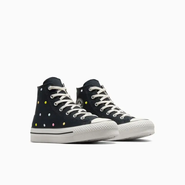 Bota Alta Lona Mujer Converse W-Ctas Eva Lift V25 Cvzpwv258Cad - 1