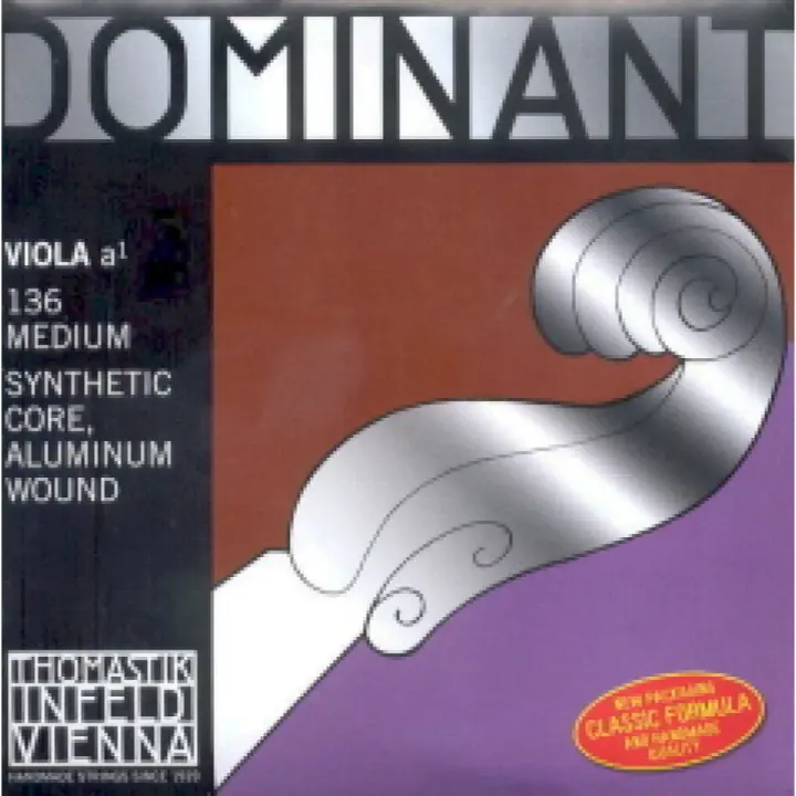 CUERDA VIOLA-Thomastik (Dominant 136) (Aluminio) 1ª (La) Medium Viola 4/4 - 1