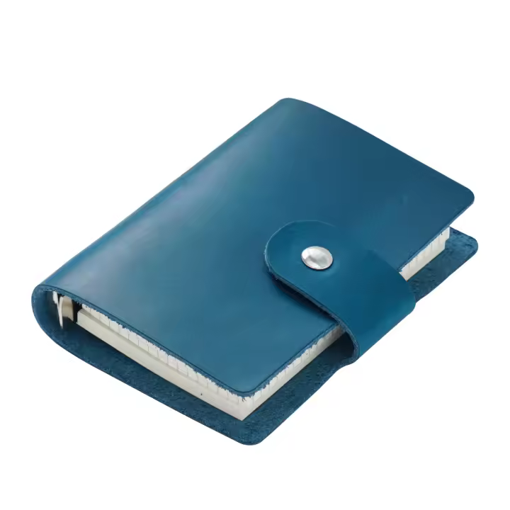 Cuaderno Organizador De Piel De Vaca 96 Hojas 2 Tipos De Papel Nochebre Nota Libro De Notas Para Escuela Y Oficina - 1