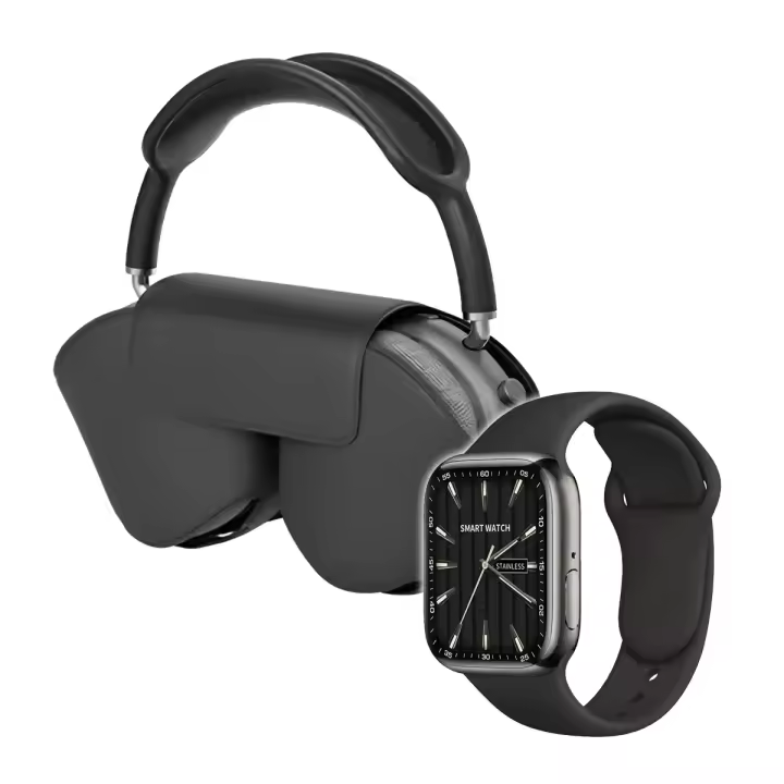 Zenyth Pack De Luxe Watch 9 Max Smartwatch y Auriculares Bluetooth De Diadema PRO - 1