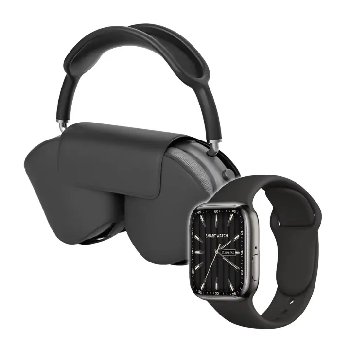 Zenyth Pack De Luxe Watch 9 Max Smartwatch y Auriculares Bluetooth De Diadema PRO - 1