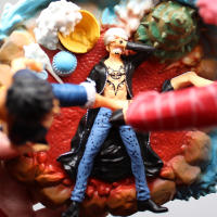 Figura De Acción One Piece Donquixote Doflamingo Vs Luffy 21cm PVC GK Estatua Modelo De Colección Decoración Para Escritorio Juguetes - details 10