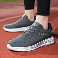 Zapatos De Correr Para Hombre Impermeables Resistentes Al Desgaste Talla Grande 48 Cuero Sintético Transpirables Para Atletismo Y Deporte Casual - details 12