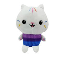 Muñeca De Peluche Gabby Dollhouse Estilo Mercat Delfín Gato Muñeco De Peluche De Cine Y Televisión Para Niños Regalos De Cumpleaños Y Navidad Tamaño 22-26 Cm - details 2