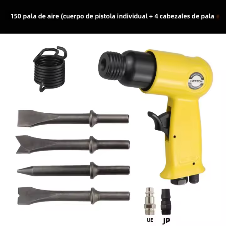 HIFESON Martillo De Aire Portátil Profesional 120mm Herramientas Pneumáticas Para Eliminar Oxígeno Corte Perforación Raspadura - 1