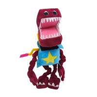 Nueva Figura De Peluche Robot Rojo Boxy Boo Decoración De Habitación Para Niños Regalo De Navidad Juguetes De Tela Suave Para Edad 3-12 Años Unisex - details 1