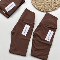 Leggings De Yoga Para Mujer De Cintura Alta Y Sin Costuras Leggings De Gimnasio Con Elasticidad Secado Rápido Slim Push up Para Correr Y Ejercitarse - details 1
