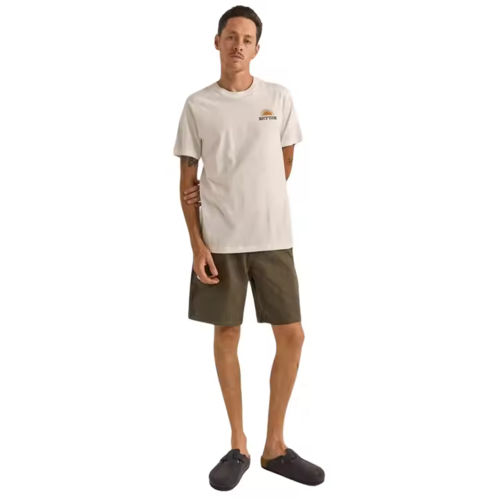 Camiseta de Manga Corta Rhythm Awake para hombre en color blanco - 1