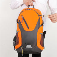 Mochila De Outdoor 40L Gran Capacidad Poliéster Casual Para Hombres Y Mujeres Con Cinta Reflectante Duradera Para Senderismo Y Viajes - details 2