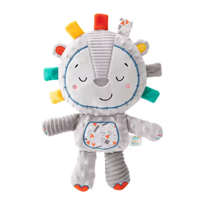 Juguete Sensorial De Peluche Para Bebés Elefante Con Campana Y Rattles Juguete De Amor Para Infantes Regalos Para Bebés Niño Y Niña Montessori - 1