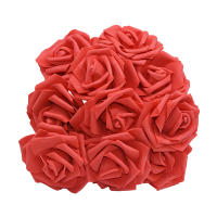 10/20/30Pcs Rosas Artificiales De EPE De 8cm Para Decoración De Boda Fiesta De Casa DIY Suministros De Scrapbook - details 15
