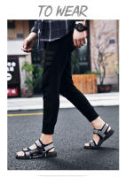 Sandalias Para Hombre Verano Comodidad Transpirable Zapatillas De Moda Antideslizantes Romanas De Calidad Buena Para Exteriores - details 8