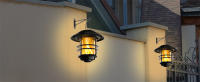 Lámpara De Pared Solar Exterior IP65 Impermeable LED Para Porche Jardín Decoración De Balcón Terraza Iluminación Luz De Parede - details 12