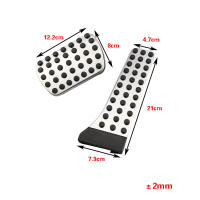 Cubiertas De Pedales Para Coche Mercedes Benz W124 W202 W203 W140 W208 W210 W211 W220 R170 R171 R-Class Accesorios De Freno Y Embrague - details 1
