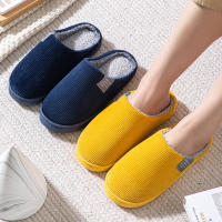 Tufo De Algodón Grueso Para Mujer Y Hombre Pantuflas De Interior Y Exterior Antideslizantes Y Cálidas Con Diseño Lindo Suela Gruesa Pantuflas De Invierno - details 7