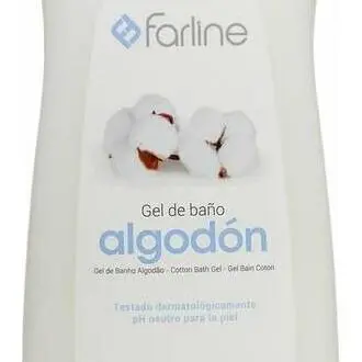 Farline Gel De Baño Algodón, 750 Ml - 1