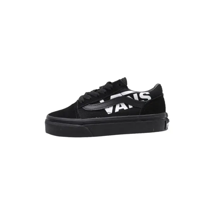 Vans UY Old Skool LOGO Deportivas Planas Niño Negro - 1