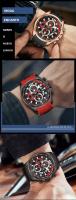 Reloj De Deporte Para Hombre MINI FOCUS Reloj De Cuarzo Impermeable Con Pantalla Grande Y Luminoso Correa De Silicona Resistente Al Choque Y Con Calendario - details 18