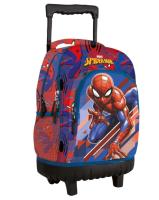 Mochila escolar con ruedas silenciosas, Trolley grande 44x36x24cm,mochila grande con doble compartimentos, Bolsillo frontal y lateral con red porta botella, Varios modelos, 45X35X22 CM - details 1