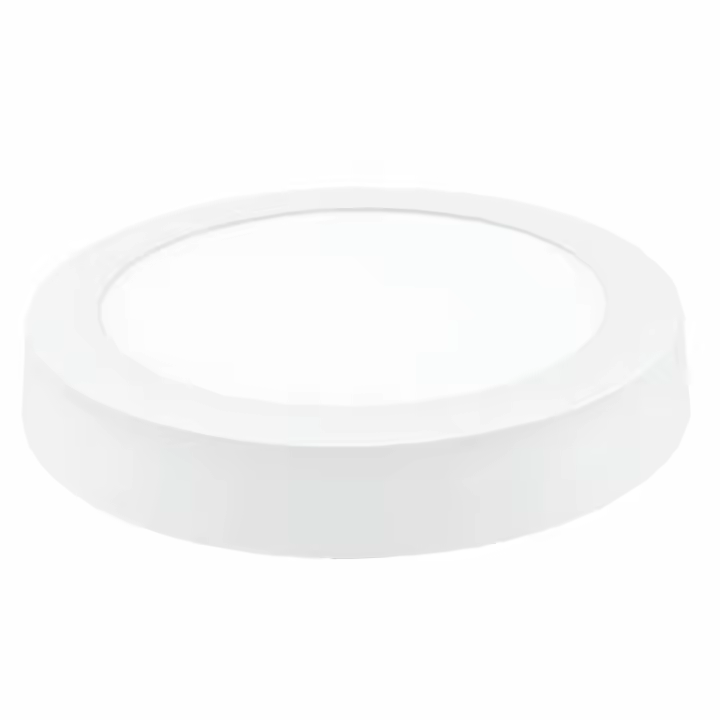 DOWNLIGHT LED DE SUPERFÍCIE REDONDO BRANCO MATEL 18W FRIA - 1
