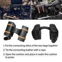 Bolsa De Sillín Para Motocicleta Impermeable De PU Para Honda Rebel 500 CMX500 2017-2021 Rebel 1100 300 Yamaha Bolsa De Herramientas Lateral - details 17