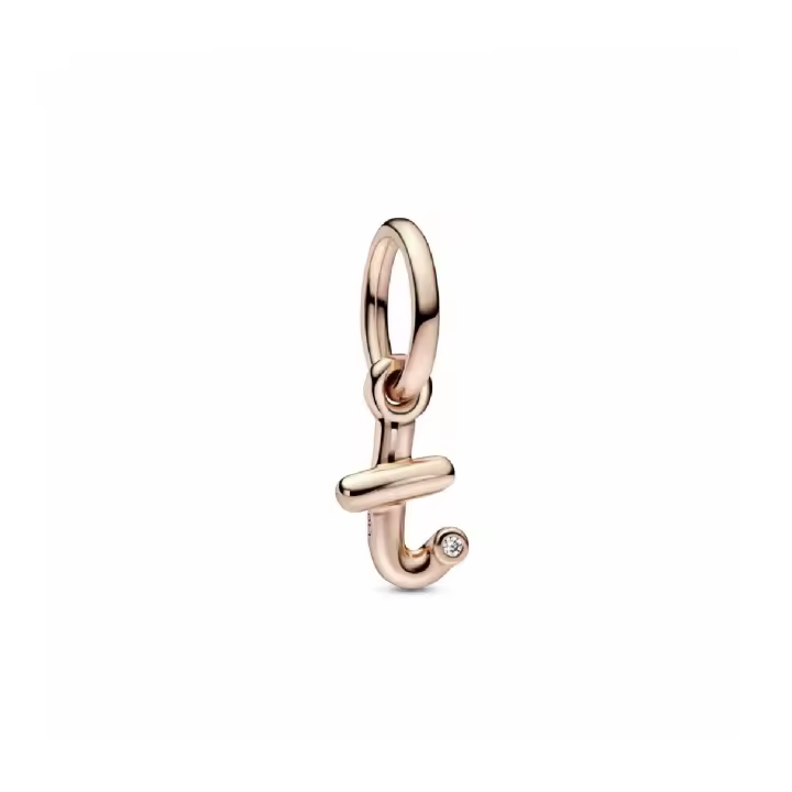Charm Pandora Colgante Letra minúscula T del Alfabeto 782469C01 - 1