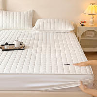 Protector De Sábanas Impermeable Con Cama Durable Antialérgico No Esmerilado Tamaño Ajustable 150/160x200 Anti-Polvo Y Anti-Rasguños - details 10