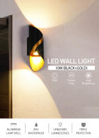 Lámpara De Pared LED Creativa 10W Impermeable Para Exteriores Y Interiores Iluminación Moderna Nórdica Soporte Interior Decorativo Lámparas - details 0