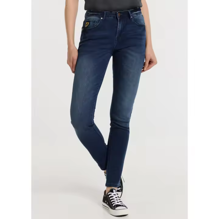 LOIS JEANS - Jeans Tiro bajo- Skinny - Tiro Corto- Tallaje en Pulgadas - 1