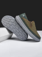 Zapatillas De Primavera Para Hombre Transpirables Casuales Ligeros Con Cordones Mocasines Elásticos Para Exterior Caminar - details 4