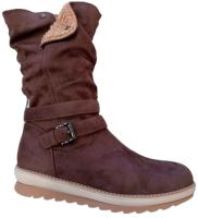 Bota semialta con borreguito por dentro suela dentada para mejor agarre modelo L650 - details 1