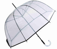 J.S ONDO PARAGUA LARGO TRANSPARENTE , Hombre Mujer Infantil , Paraguas Holográfico Automático Plegable, 8Varillas Resiste Al Viento, Holográfico,MODA,diseno nuevo FORMA DE CUPULA - details 0