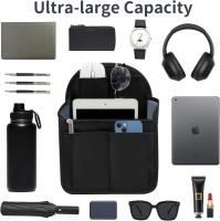 Organizador de mochila impermeable de Nailon con múltiples bolsos para Viajes y Uso Diario. ¡Práctico y funcional! - details 2