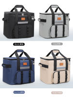 Bolsa de picnic portátil de gran capacidad, bolsa de hielo para automóvil, bolsa para acampar al aire libre, bolsa de almuerzo cuadrada de gran capacidad, bolsa de aislamiento portátil - details 2