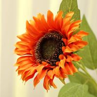 Bouquet De Girasol Artificial En Soltero Decoración Para La Casa Y Mesa Estilo De Flor De Seda Para Bodas Al Aire Libre Y Cumpleaños - details 5