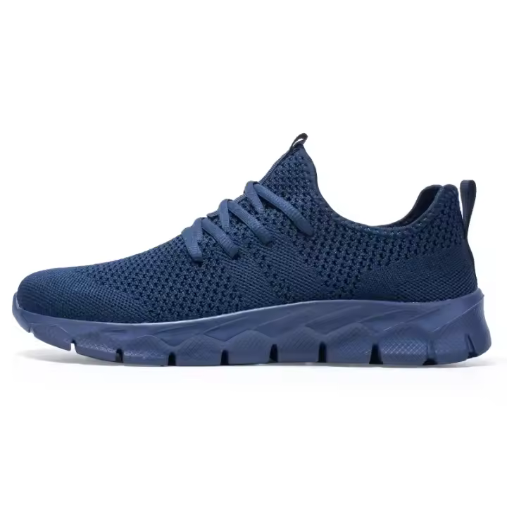 Zapatos De Deporte Casuales Para Hombre Transpirables Ligeros Con Suela Suave Comodidad Outdoor Running Moda Estudiante Malla Tamaños Grandes Zapatillas - 1