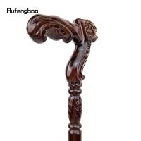 Bastón De Madera Marrón Leopardo Para Moda Y Fiesta Disfraz De Vampiro Cospaly Bastón De Caminar Decorativo 93cm Para Halloween - details 6