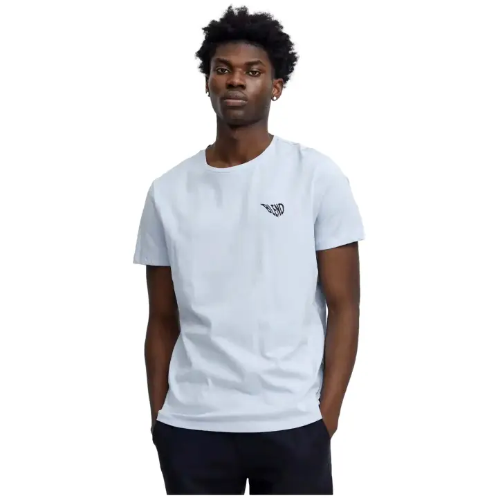 Camiseta de Manga Corta Blend  para hombre en color azul - 1