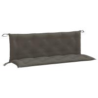 vidaXL Cojines banco jardín 2 uds tela 150x50x7 cm Color Antracita melange,  Gris claro melange,  Gris oscuro melange y mas Cojín Decorativo de Asiento Cojines de muebles de salon - details 1
